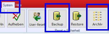 Backup und Archiv anfertigen